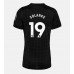 Tottenham Hotspur Dominic Solanke #19 Bortedrakt Dame 2025-26 Korte ermer